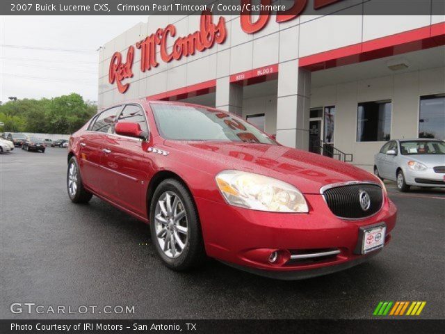 2007 Buick Lucerne CXS in Crimson Pearl Tintcoat