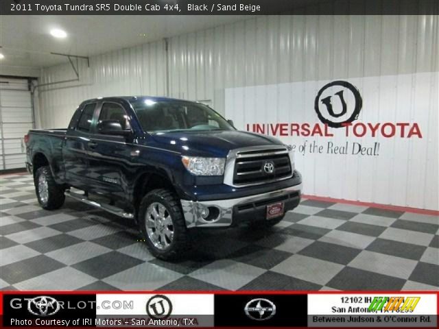 2011 Toyota Tundra SR5 Double Cab 4x4 in Black