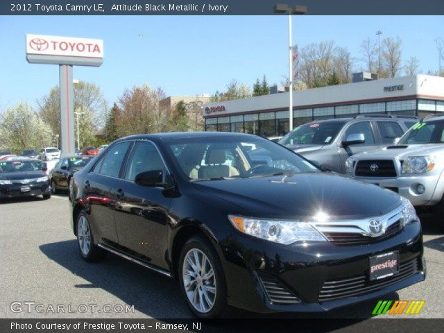 2012 Toyota Camry LE in Attitude Black Metallic
