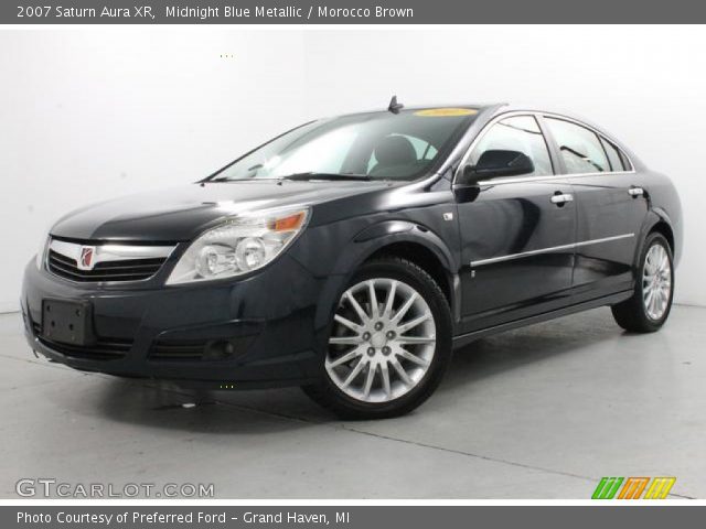 2007 Saturn Aura XR in Midnight Blue Metallic