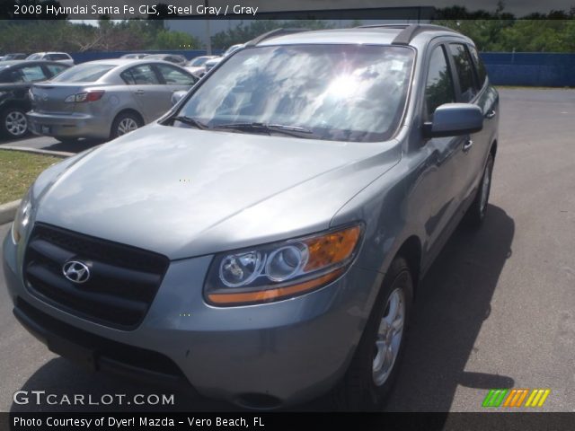 2008 Hyundai Santa Fe GLS in Steel Gray