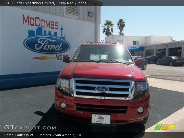 2013 Ford Expedition Limited in Ruby Red