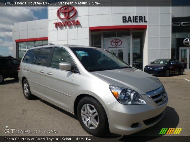 2005 Honda Odyssey EX-L in Silver Pearl Metallic