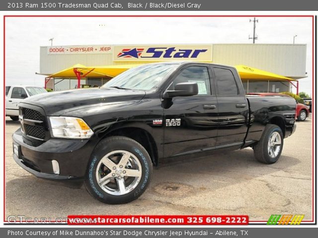 2013 Ram 1500 Tradesman Quad Cab in Black