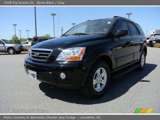 2008 Kia Sorento EX in Ebony Black