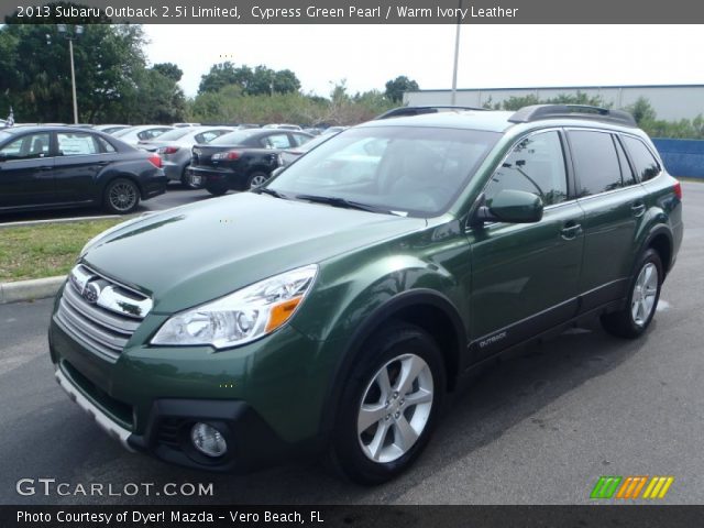 2013 Subaru Outback 2.5i Limited in Cypress Green Pearl