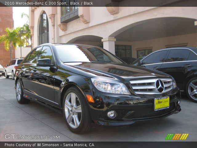 2010 Mercedes-Benz C 300 Sport in Black