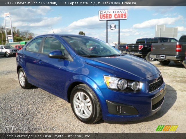 2012 Chevrolet Sonic LS Sedan in Blue Topaz Metallic