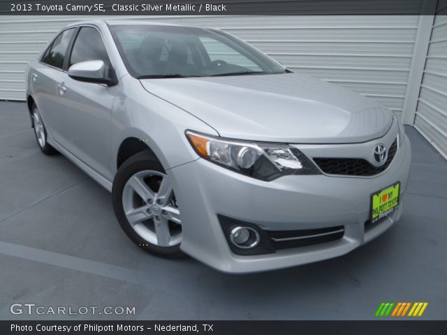 2013 Toyota Camry SE in Classic Silver Metallic