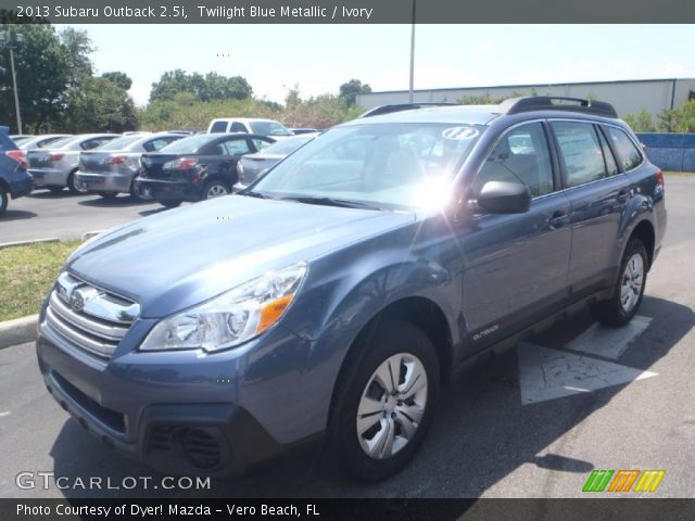 2013 Subaru Outback 2.5i in Twilight Blue Metallic