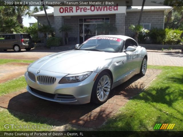 2009 BMW Z4 sDrive35i Roadster in Titanium Silver Metallic