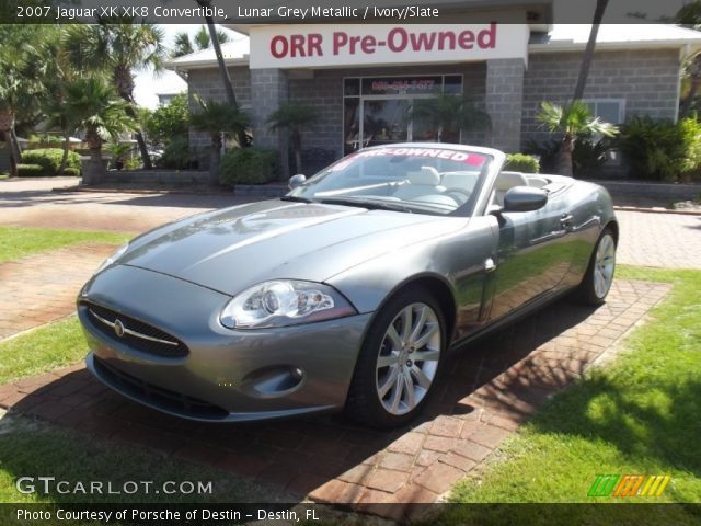 2007 Jaguar XK XK8 Convertible in Lunar Grey Metallic