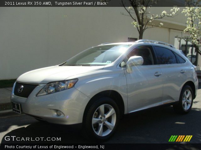 2011 Lexus RX 350 AWD in Tungsten Silver Pearl