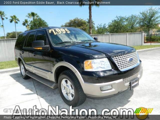 2003 Ford Expedition Eddie Bauer in Black Clearcoat