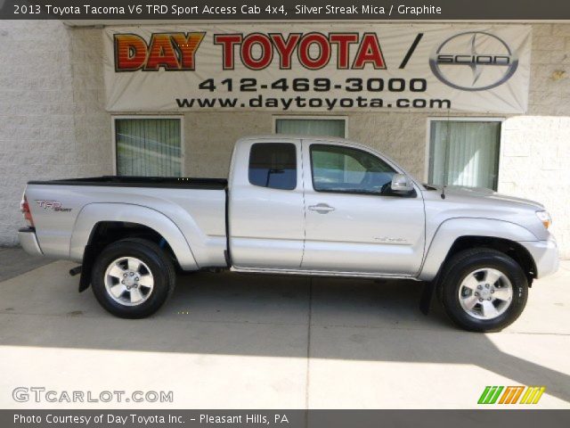 2013 Toyota Tacoma V6 TRD Sport Access Cab 4x4 in Silver Streak Mica