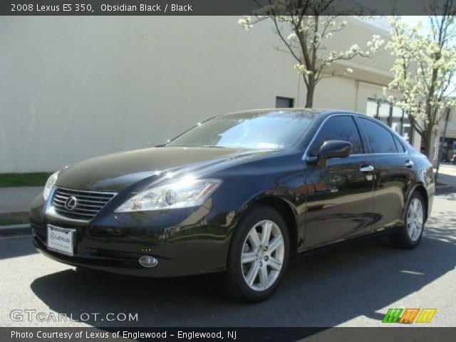2008 Lexus ES 350 in Obsidian Black