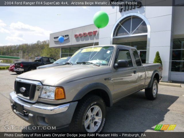 2004 Ford Ranger FX4 SuperCab 4x4 in Arizona Beige Metallic