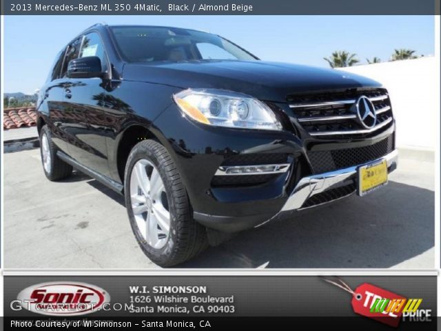 2013 Mercedes-Benz ML 350 4Matic in Black