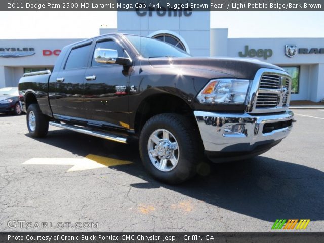 2011 Dodge Ram 2500 HD Laramie Mega Cab 4x4 in Rugged Brown Pearl