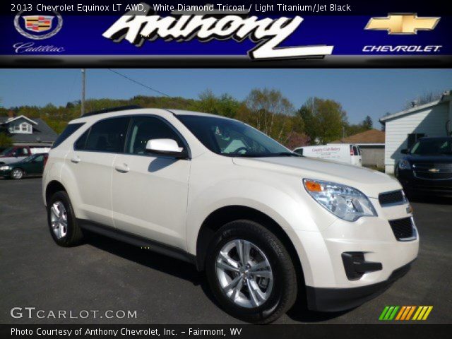 2013 Chevrolet Equinox LT AWD in White Diamond Tricoat