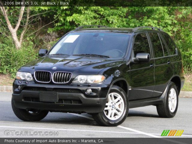 2006 BMW X5 3.0i in Jet Black