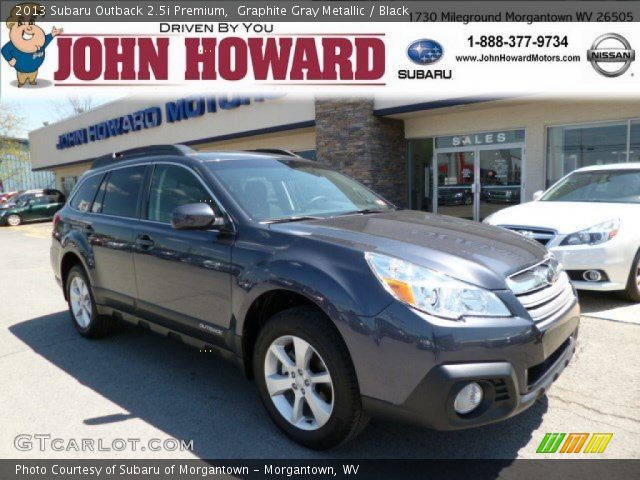 2013 Subaru Outback 2.5i Premium in Graphite Gray Metallic