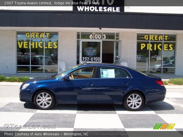 2007 Toyota Avalon Limited in Indigo Ink Blue Pearl