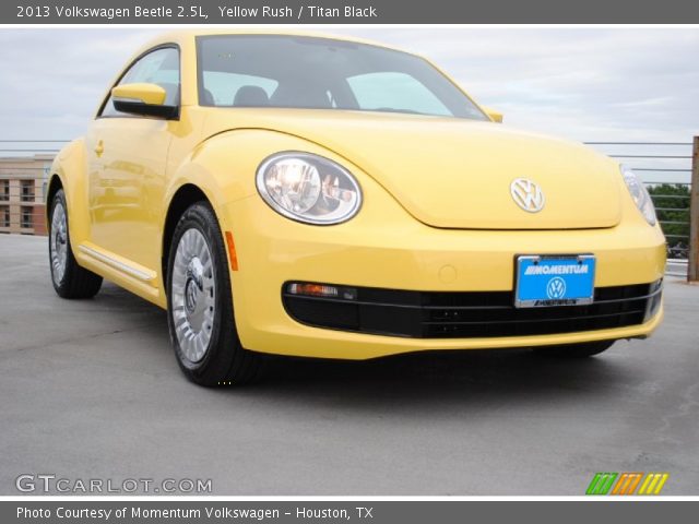 2013 Volkswagen Beetle 2.5L in Yellow Rush