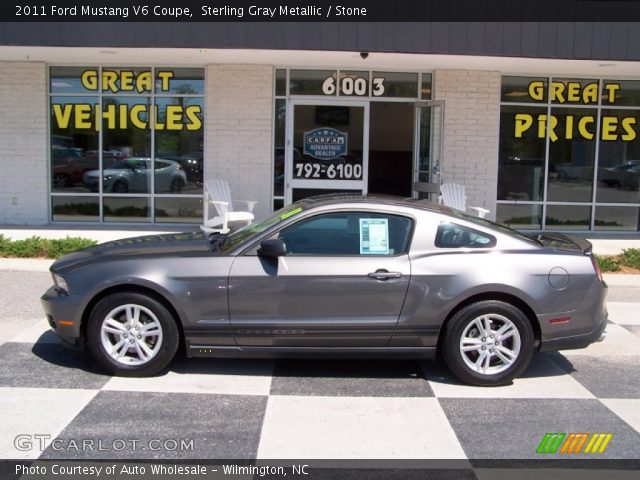 2011 Ford Mustang V6 Coupe in Sterling Gray Metallic