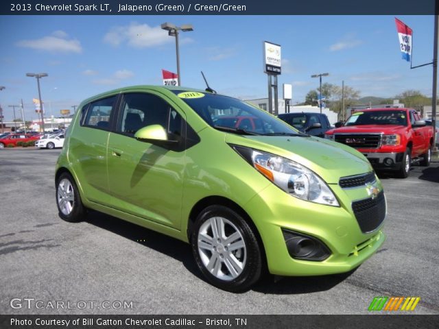 2013 Chevrolet Spark LT in Jalapeno (Green)