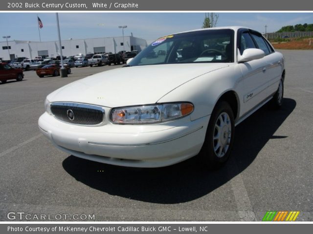 2002 Buick Century Custom in White