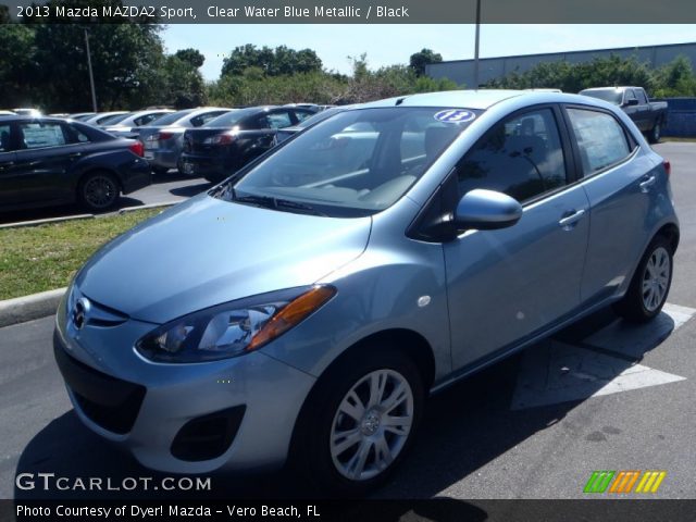 2013 Mazda MAZDA2 Sport in Clear Water Blue Metallic