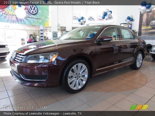 2012 Volkswagen Passat 2.5L SEL in Opera Red Metallic