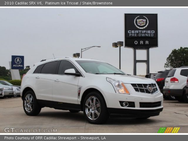 2010 Cadillac SRX V6 in Platinum Ice Tricoat