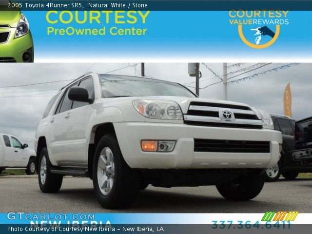 2005 Toyota 4Runner SR5 in Natural White