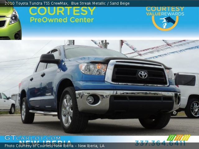 2010 Toyota Tundra TSS CrewMax in Blue Streak Metallic