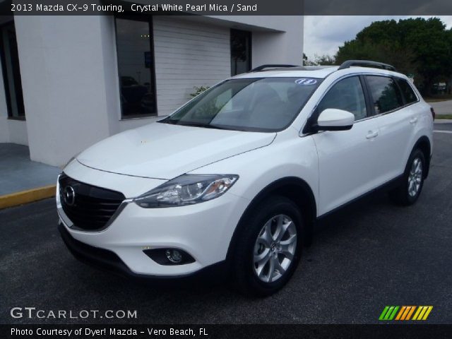 2013 Mazda CX-9 Touring in Crystal White Pearl Mica