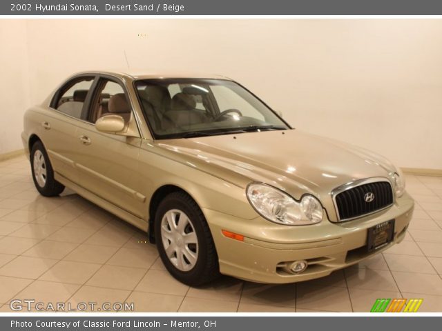 2002 Hyundai Sonata  in Desert Sand