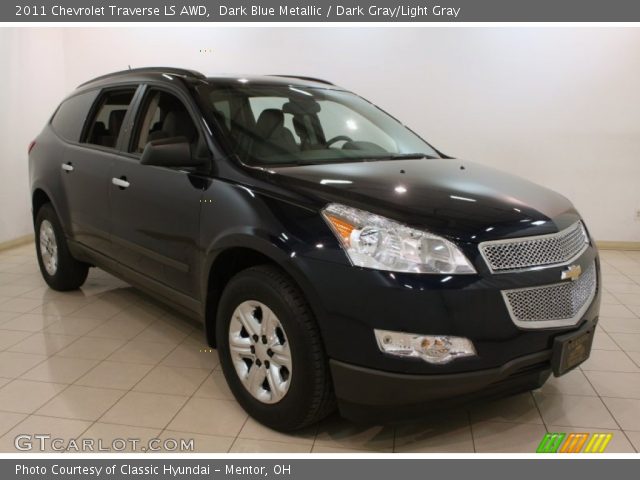 2011 Chevrolet Traverse LS AWD in Dark Blue Metallic