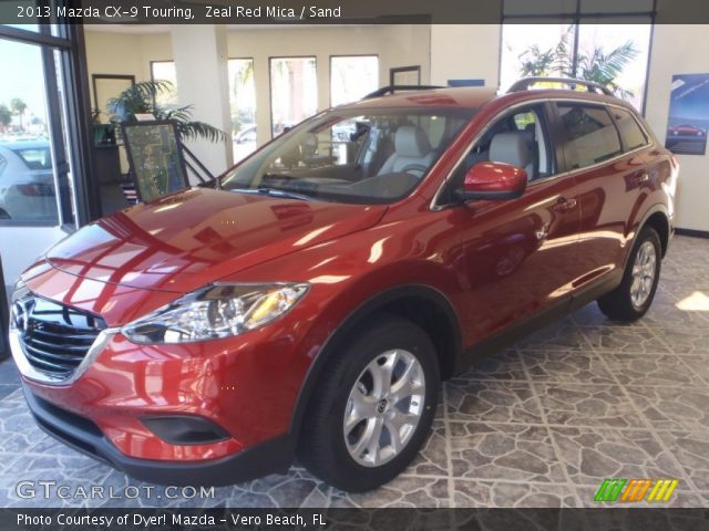 2013 Mazda CX-9 Touring in Zeal Red Mica
