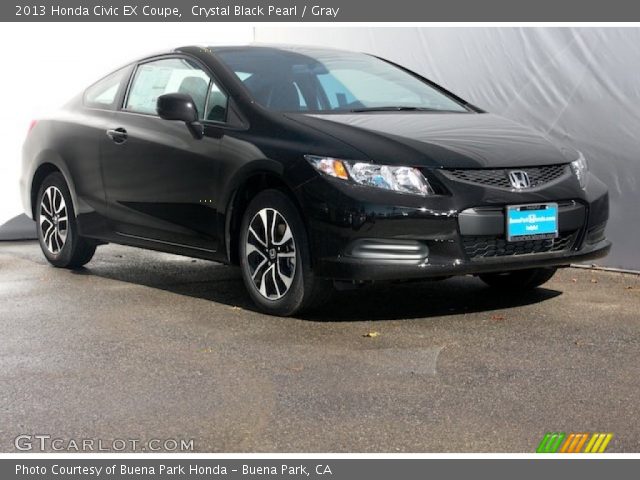 2013 Honda Civic EX Coupe in Crystal Black Pearl