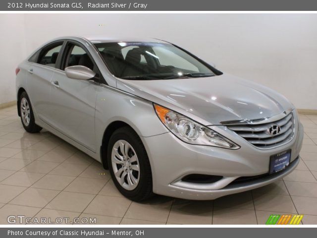 2012 Hyundai Sonata GLS in Radiant Silver