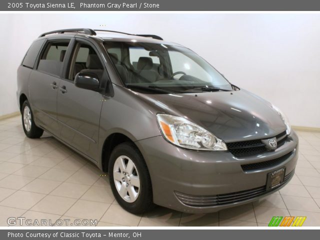 2005 Toyota Sienna LE in Phantom Gray Pearl