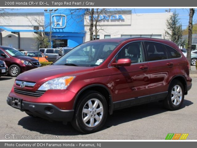 2008 Honda CR-V EX-L in Tango Red Pearl