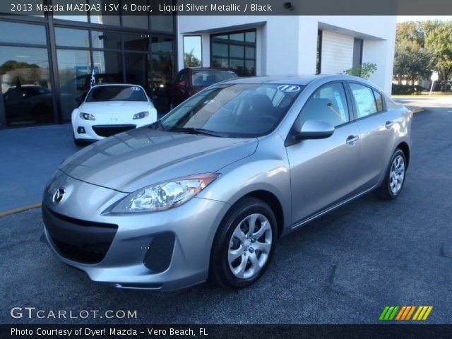 2013 Mazda MAZDA3 i SV 4 Door in Liquid Silver Metallic