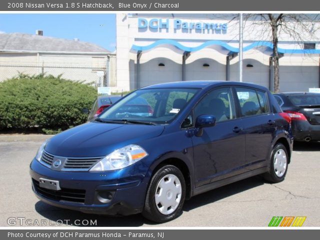 2008 Nissan Versa 1.8 S Hatchback in Blue Onyx