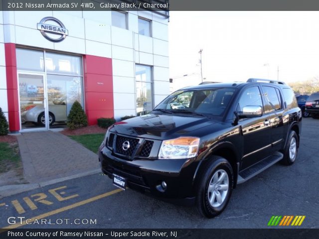 2012 Nissan Armada SV 4WD in Galaxy Black