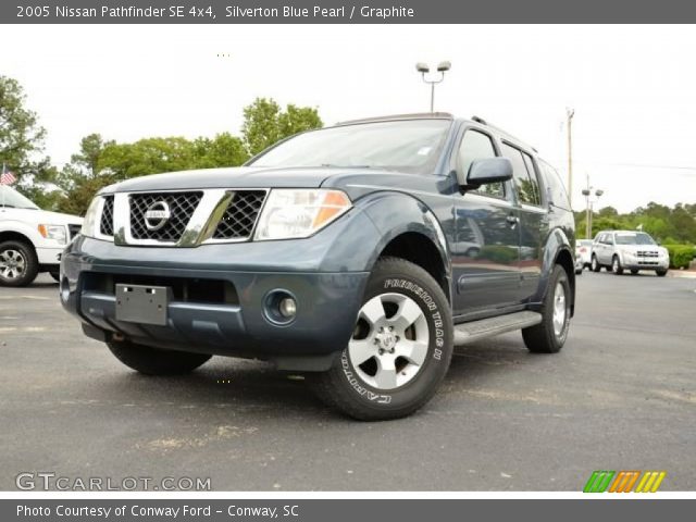 2005 Nissan Pathfinder SE 4x4 in Silverton Blue Pearl