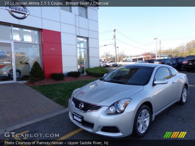 2012 Nissan Altima 2.5 S Coupe in Brilliant Silver