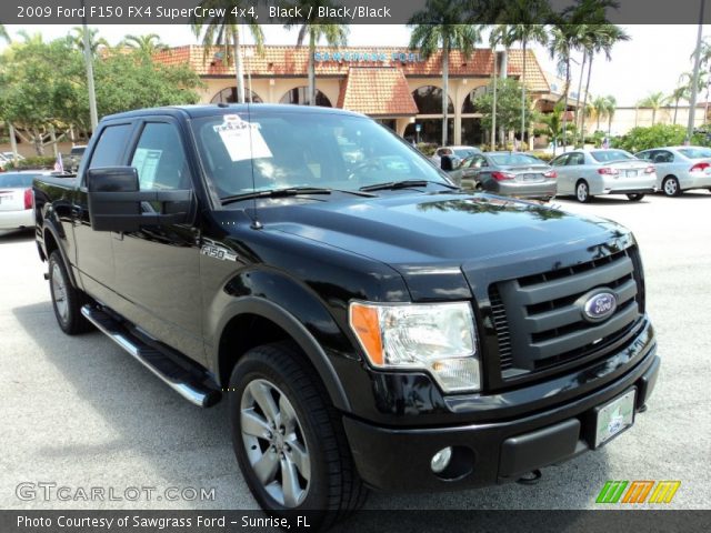 2009 Ford F150 FX4 SuperCrew 4x4 in Black